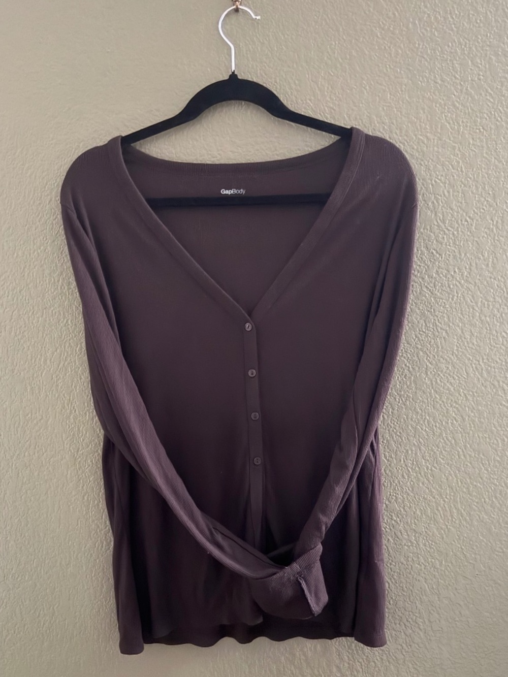 NEVER WORN Gap Body Brown Ribbed Lounge Cardigan XL